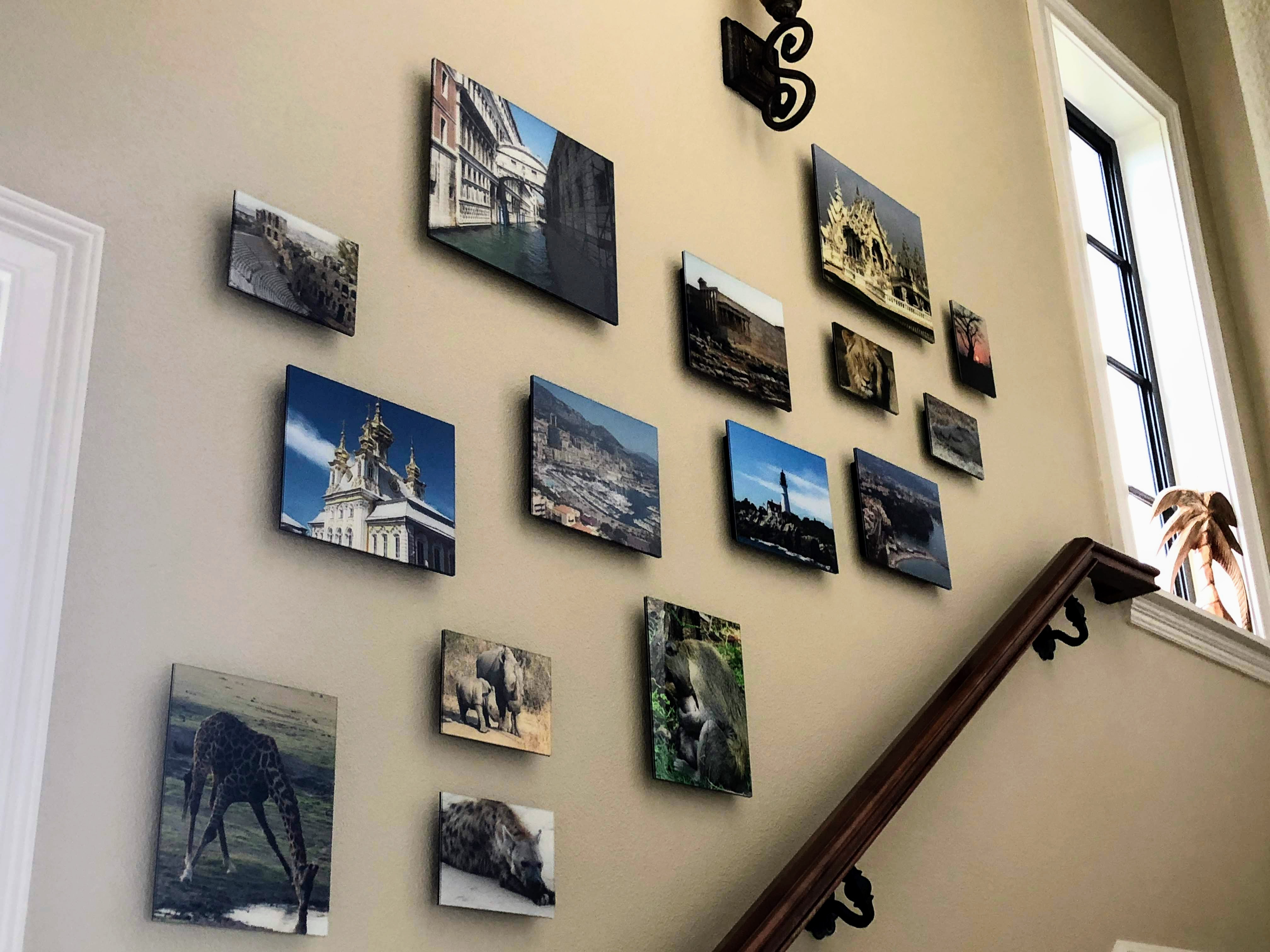 acrylic prints made for travel wall at Artmill.com